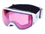 Gogle Blizzard 963 White shiny / Silver mirror 2023