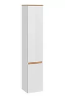 Szafki łazienkowe - Comad Platinum szafka 176 cm boczna wysoka wisząca Biel Alpejska/Dąb Craft złoty PLATINUM800FSC - miniaturka - grafika 1