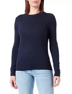 BOSS Damski sweter z dzianiny w kolorze niebieskim (Open Blue), M (DE) - Swetry damskie - miniaturka - grafika 1