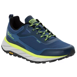 Męskie buty turystyczne Jack Wolfskin Terrashelter Low M Rozmiar butów (UE): 45,5 / Kolor: niebieski/żółty - Buty trekkingowe męskie - miniaturka - grafika 1