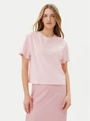 Koszulki i topy damskie - Guess T-Shirt V5GI09 K9RM1 Różowy Regular Fit - miniaturka - grafika 1