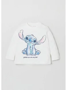 OVS Bluzka DISNEY 1615077 Biały Regular Fit - Bluzy dla chłopców - miniaturka - grafika 1