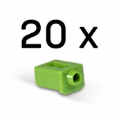 Kontrola dostępu - Lindy 47913 bloker portów Blokada portu SFP Zielony Kopolimer akrylonitrylo-butadieno-styrenowy (ABS) 20 szt. - miniaturka - grafika 1