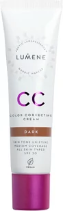 Lumene CC Color Correcting Cream SPF 20 Dark - Kremy CC - miniaturka - grafika 1