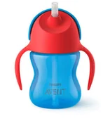 Kubki dla dzieci - SCF796/01 KUBEK SŁOMKA 200ML BOY - miniaturka - grafika 1