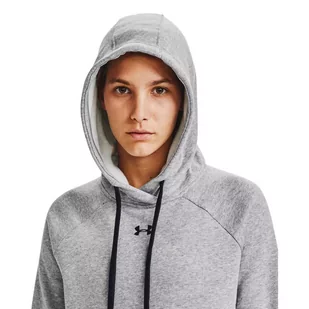 Bluza damska Under Armour Rival Fleece HB Hoodie - Bluzy sportowe damskie - miniaturka - grafika 4