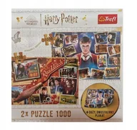 Puzzle - Puzzle Trefl Harry Potter 2X1000 El. + Plakat 748 - miniaturka - grafika 1