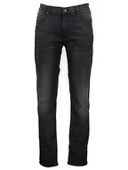 Spodnie męskie - Pepe Jeans Dżinsy - Slim fit - w kolorze antracytowym - miniaturka - grafika 1