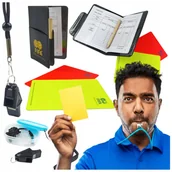 Piłka nożna - Sędziowski Zestaw Dla Sędziego Piłka Nożna Prezent Dziecka Urodziny Imienin - miniaturka - grafika 1