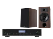 Zestawy stereo - Rotel A14 MkII (czarny) + Tesi 3 (mokka) - miniaturka - grafika 1