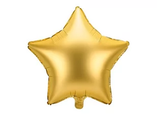 PartyDeco """"""""Balon foliowy Gwiazdka, 48cm, złoty"""""""" FB3S-019 [14766368] - Pozostałe akcesoria świąteczne - miniaturka - grafika 1