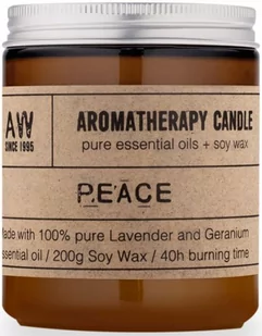 Awm Aromaterapeutyczna Świeczka Sojowa 200g - Spokój - Świece - miniaturka - grafika 1