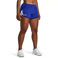 Spodenki damskie - Under Armour Szorty damskie, Team Royal/czarny/odblaskowy, XS-S - miniaturka - grafika 1