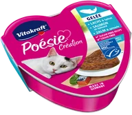 Mokra karma dla kotów - Vitakraft POESIE mokra karma dla kota z łososiem i szpinakiem 85g 43159-uniw - miniaturka - grafika 1