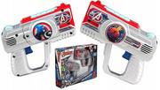 Zabawki interaktywne dla dzieci - 2x Blaster Pistolet Na Podczerwień Avengers Marvel / Av-174 - miniaturka - grafika 1