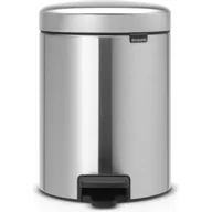 Kosze na śmieci - Brabantia Nowości Kosz kuchenny do segregacji śmieci 2x2l NewIcon Stal matowa 280467 280467 - miniaturka - grafika 1