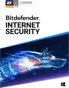 Bitdefender Internet Security na 1 urządzenie na 12 miesięcy BDIS-N-1Y-1D BDIS-N-1Y-1D - Programy antywirusowe - miniaturka - grafika 1