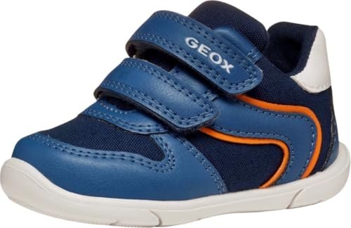 Geox B Zapito Boy A buty dziecięce, Pomarańczowe, 22 EU