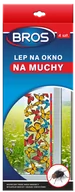 Zwalczanie i odstraszanie szkodników - Bros Sp z o.o lep na okno 4-pak 256 - miniaturka - grafika 1