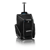 Torby sportowe - Torba hokejowa na kółkach True Backpack Equipment Wheel Bag Black/White Senior - miniaturka - grafika 1