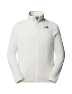 Kurtki męskie - THE NORTH FACE Męska kurtka polarowa 100 Glacier Full Zip White Dune, S - miniaturka - grafika 1
