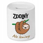 Skarbonki - Skarbonka Dla Agenta na Urodziny na Prezent z Nadrukiem ze Zdjęciem + Opakowanie na prezent (wzór 03) - miniaturka - grafika 1