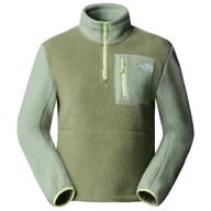 Bluzy sportowe damskie - Bluza damska The North Face W Yumiori 1/4 Zip Rozmiar: L / Kolor: zielony - miniaturka - grafika 1