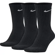 Skarpetki damskie - Nike Męskie | damskie skarpety Sx4508 001 czarny czarny M/ 38-42 - miniaturka - grafika 1