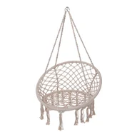 Hamaki - Fotel hamakowy Bocianie Gniazdo Boho, beżowy, 60 cm - miniaturka - grafika 1