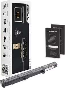 Movano akumulator bateria Asus X451 X551 2200mAh) BZ/AS-X451 - Baterie do laptopów - miniaturka - grafika 1