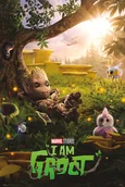 Plakaty - Marvel Groot Chill Time - Plakat - miniaturka - grafika 1