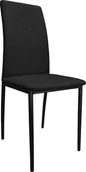 Krzesła - Krzesło tapicerowane ALAN stelaż czarny Sawana 14 - miniaturka - grafika 1