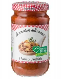 Sos Ragu di Cinghiale 190g - Conserve della Nonna - Koncentraty warzywne, przeciery - miniaturka - grafika 1