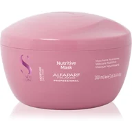 Maski do włosów - Alfaparf SEMI DI LINO MOISTURE Odżywcza maska do włosów suchych 200ml 0000061263 - miniaturka - grafika 1