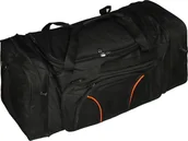Torby sportowe - Duża torba sportowa XXL duffle bag 80LTR czarna - Wysoka jakość - miniaturka - grafika 1