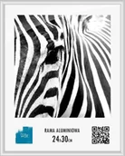 Ramki na zdjęcia - Nice Wall Rama aluminiowa 24x30 cm ALUCSM24X30 - miniaturka - grafika 1