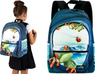 Plecaki szkolne i tornistry - Cogio Kids Italy Plecak szkolny 2046AM granatowy - miniaturka - grafika 1