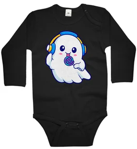 Body dziecięce Duszek Słuchawki Lizak Dzień Duszka Halloween 86/92 - Body dla niemowląt Body dziecięce Duszek Słuchawki Lizak Dzień Duszka Halloween 86/92 - Body dla niemowląt - miniaturka - grafika 1