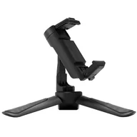 Statywy fotograficzne - Caruba Ministar 18 z uchwytem na telefon czarny - miniaturka - grafika 1