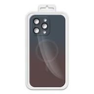 Etui i futerały do telefonów - CASE RAINBOW MAGSAFE DO APPLE IPHONE 14 PRO GRANATOWY BOX - miniaturka - grafika 1