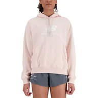 Bluzy sportowe damskie - Bluza New Balance WT41504OUK - różowa - miniaturka - grafika 1