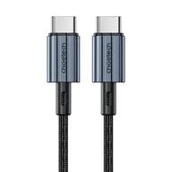 Kable USB - Kabel USB-C do USB-C Choetech XCC-1014, PD 60W 1.2m (czarny) - miniaturka - grafika 1