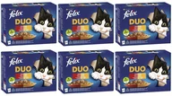 Mokra karma dla kotów - Purina Felix Duo Wiejskie Smaki w galaretce 72x85g 50108-uniw - miniaturka - grafika 1