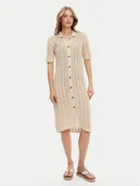 Sukienki - Roxy Sukienka plażowa ERJSW03650 Beżowy Regular Fit - miniaturka - grafika 1