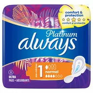 Podpaski - Always Procter&Gamble Platinum Normal, podpaski, 8 sztuk - miniaturka - grafika 1