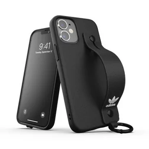 Adidas OR Hand Strap Case iPhone 12 mini 5,4" czarny/black 42393 - Etui i futerały do telefonów - miniaturka - grafika 1