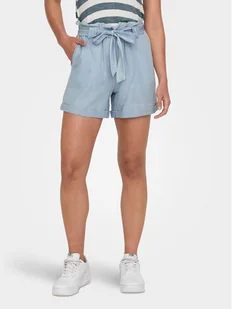 ONLY Szorty materiałowe Bea 15255715 Niebieski Regular Fit - Spodenki damskie - miniaturka - grafika 1