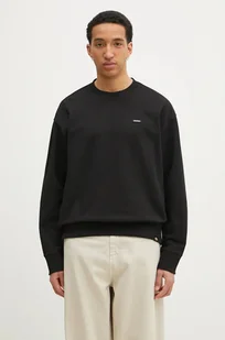 Dickies bluza Clancy Heavyweight Sweatshirt Black męska kolor czarny gładka DK0A87CKBLK1 - Bluzy męskie - miniaturka - grafika 1