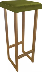 Atos Hoker krzesło barowe ALEX 90cm podstawa złota BL75 - Taborety i hokery - miniaturka - grafika 1