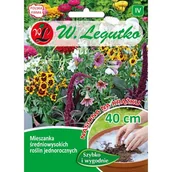 Nasiona i cebule - Mieszanka średniowysokich roślin jednorocznych na krążku W.Legutko - miniaturka - grafika 1